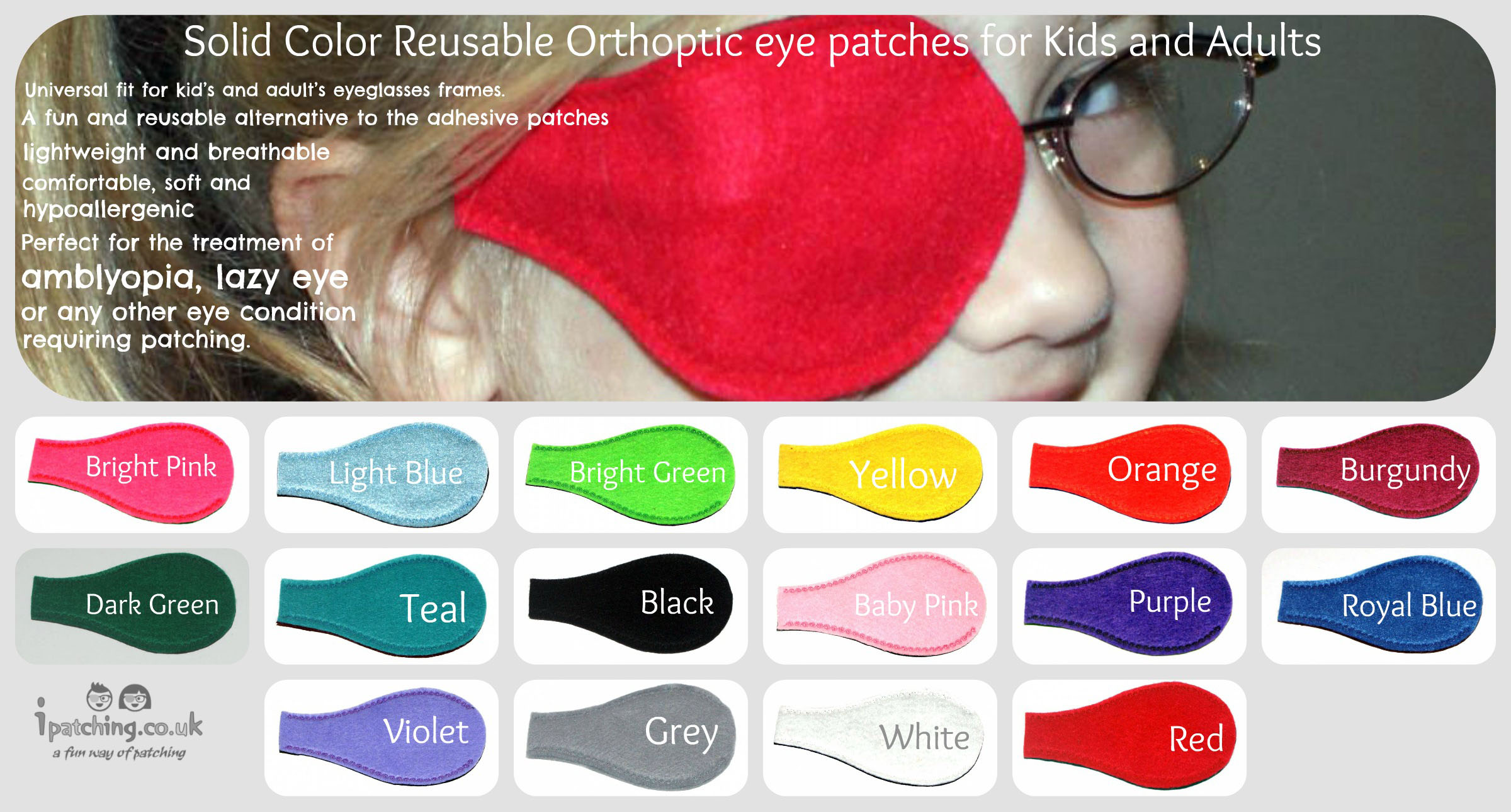 eye patches for adults with glasses